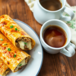 cheesy-sausage-and-egg-wraps