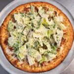 Chicken-Caesar-Salad-Pizza