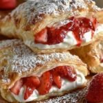 Strawberry-Cheesecake-Turnovers