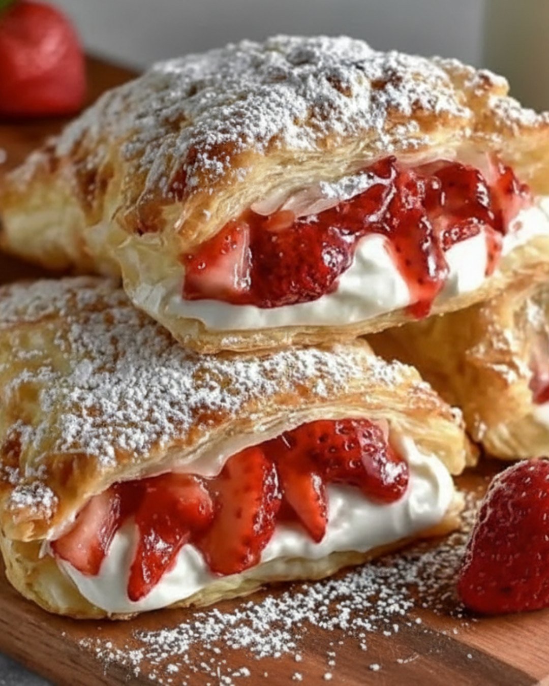 Strawberry-Cheesecake-Turnovers
