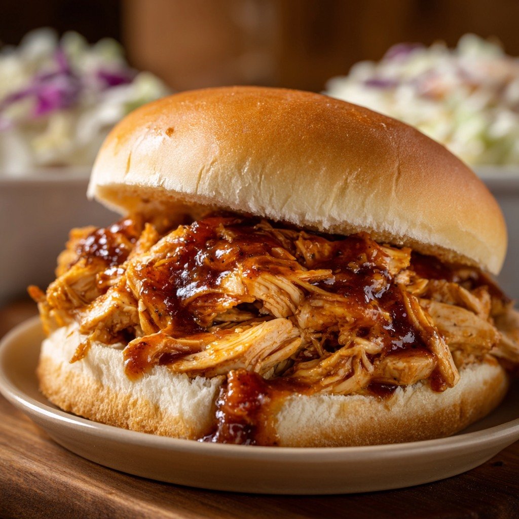sweet-baby-rays-smoky-crockpot-chicken-sandwich