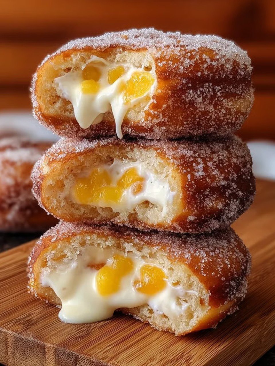 peach-cobbler-cheesecake-donuts