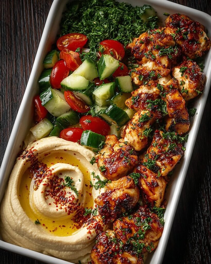 spicy-garlic-chicken-bowl