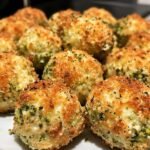 BAKED BROCCOLI CHEESE BALLS