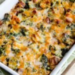 Ham-and-Broccoli-Casserole-Au-Gratin