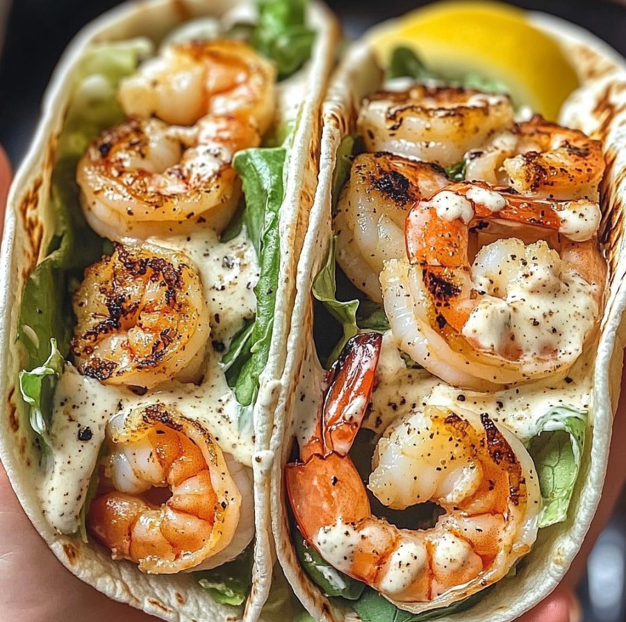 grilled-shrimp-caesar-wraps