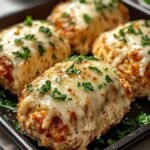 Baked-Garlic-Parmesan-Chicken-Meatloaves