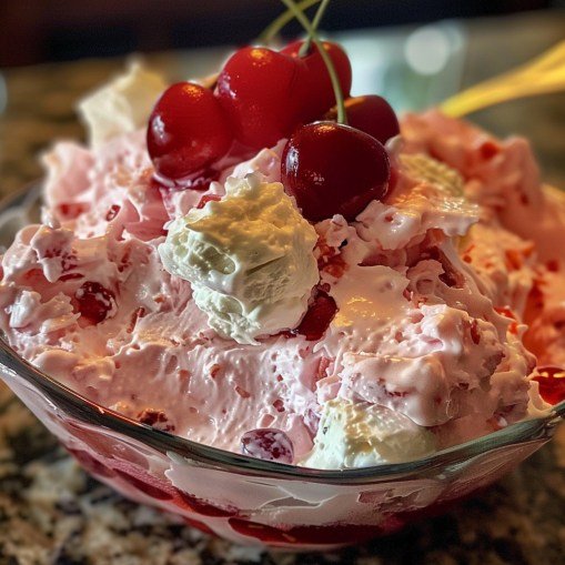 Cherry-Cheesecake-Fluff