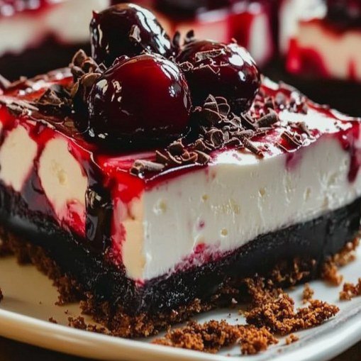 Black-Forest-Cheesecake-Delight-Bars