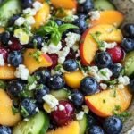 blueberry-peach-and-feta-summer-salad-with-honey-lemon-vinaigrette