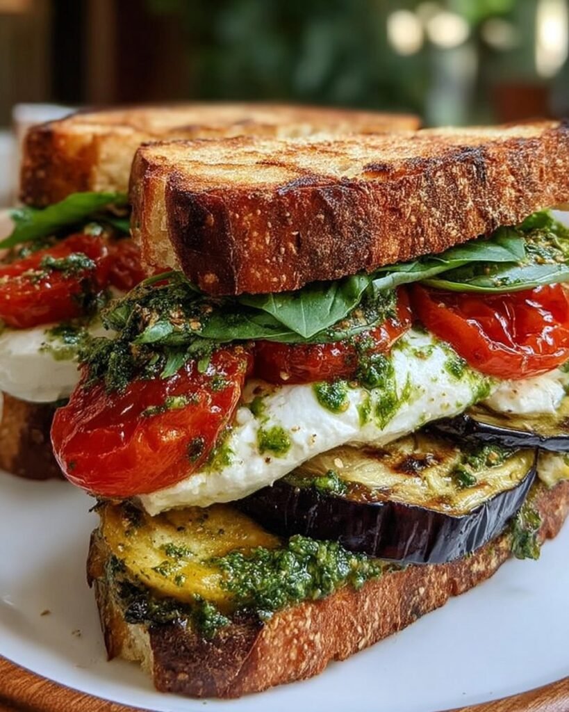 eggplant-burrata-caprese-sandwich