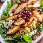 pear-pomegranate-crunch-salad-with-toasted-ramen-avocado-and-creamy-crumbles