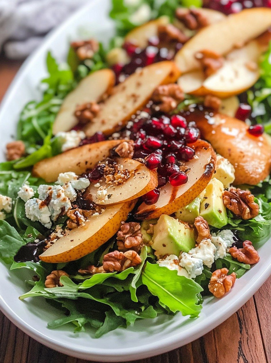 pear-pomegranate-crunch-salad-with-toasted-ramen-avocado-and-creamy-crumbles