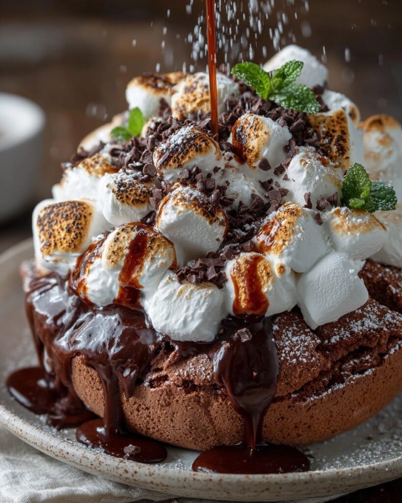 chocolate-lava-meringue-bowl-with-toasted-marshmallow-and-sea-salt