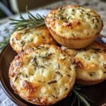 savory-garlic-rosemary-focaccia-muffins