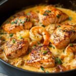 cheesy-pot-cajun-salmon-and-shrimp