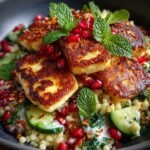 Halloumi-&-Pomegranate-Couscous-Salad