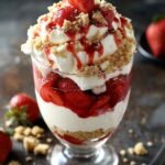 Layered-White-Chocolate-Strawberry-Cheesecake-Parfait