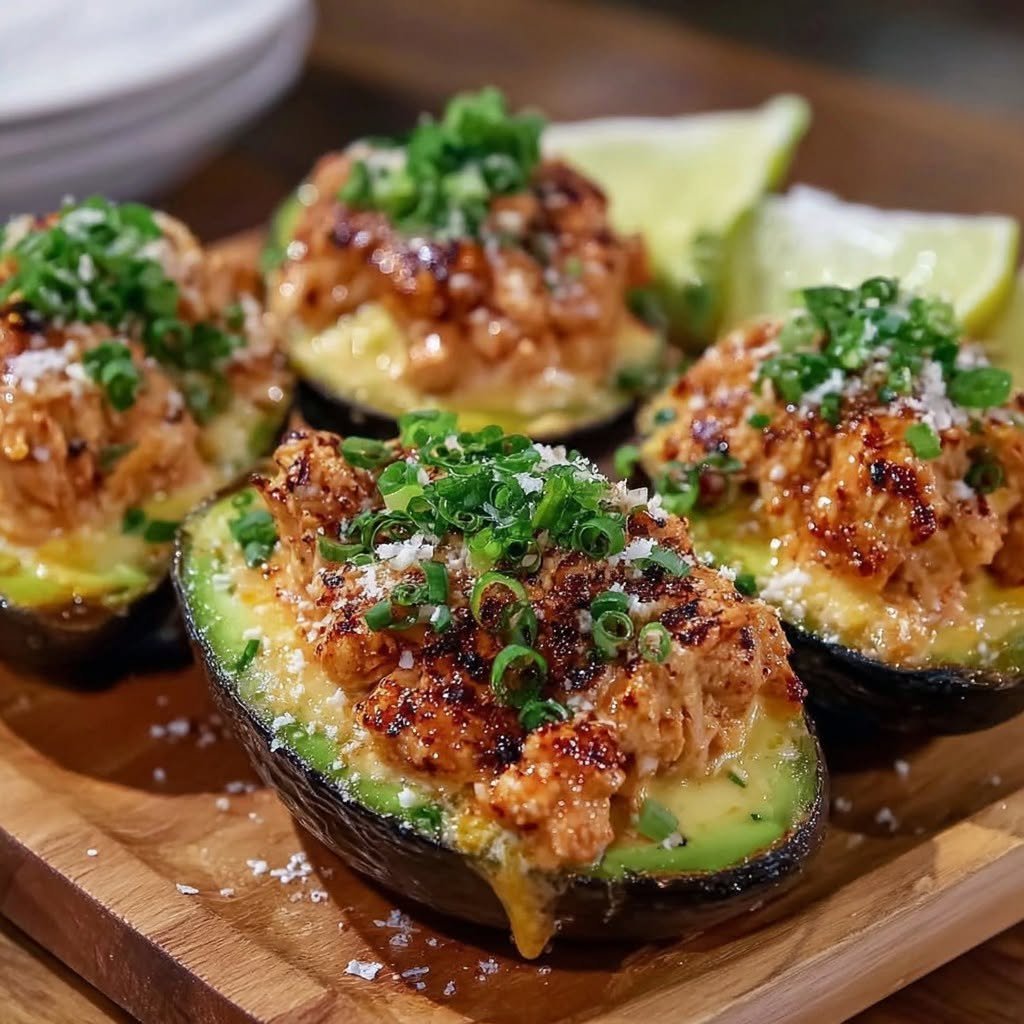 buffalo-chicken-stuffed-avocados