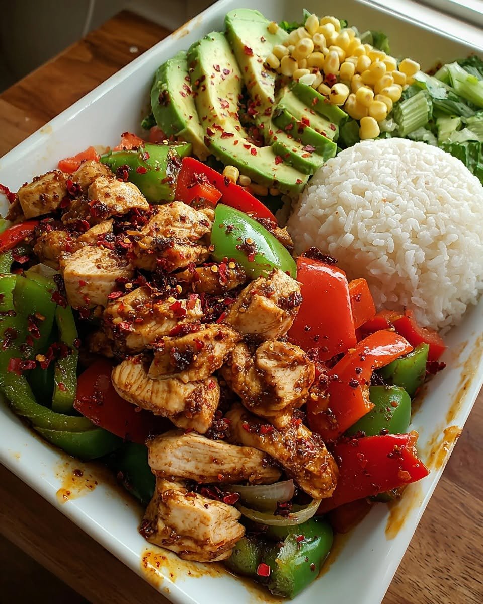 Spicy-Chicken-Rice-Bowl