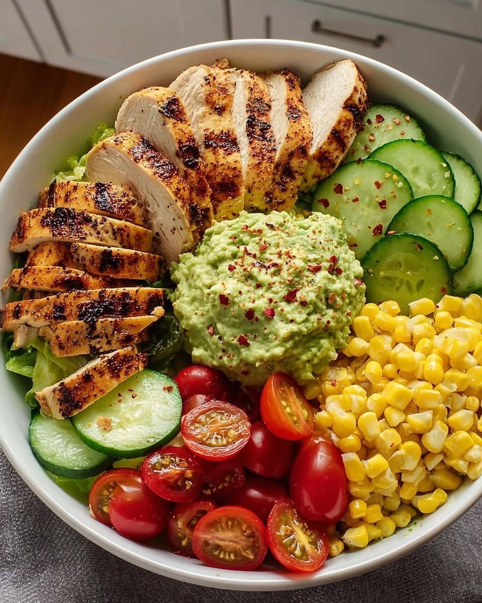 Grilled-Chicken-&-Veggie-Power-Salad-Bowl