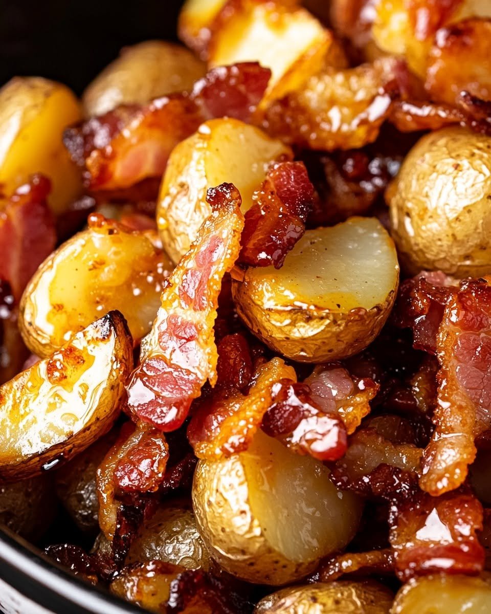 Honey-Bacon-Roasted Potatoes
