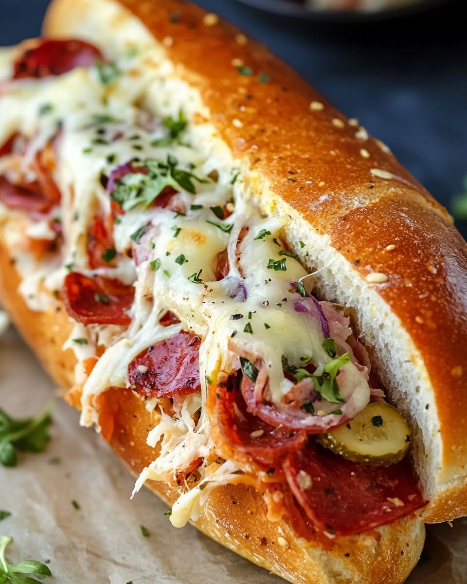 baked-italian-sub-sandwiches