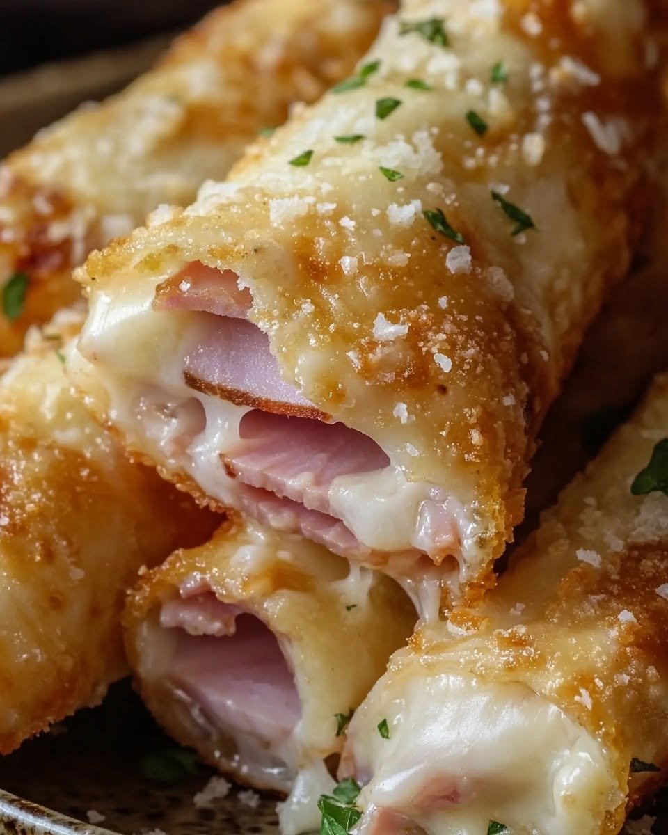 crispy-baked-ham-cheese-mozzarella-sticks