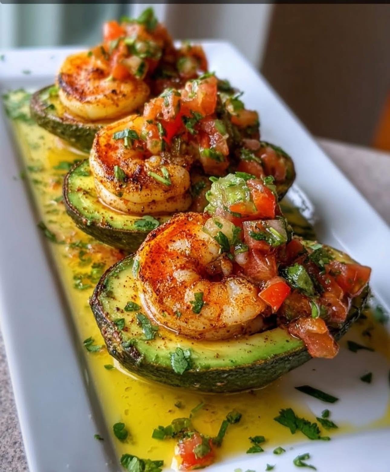 seared-shrimp-stuffed-avocados