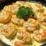 Creamy-Garlic-Butter-Shrimp-Skillet