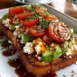 Loaded-Crispy-Cottage-Cheese-Toast-with-Avocado-&-Tomato