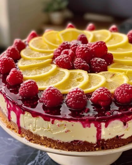lemon-raspberry-swirl-cheesecake-2