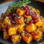 Caramelized-Butternut-Squash-with-Ricotta-and-Cranberry-Honey-Drizzle