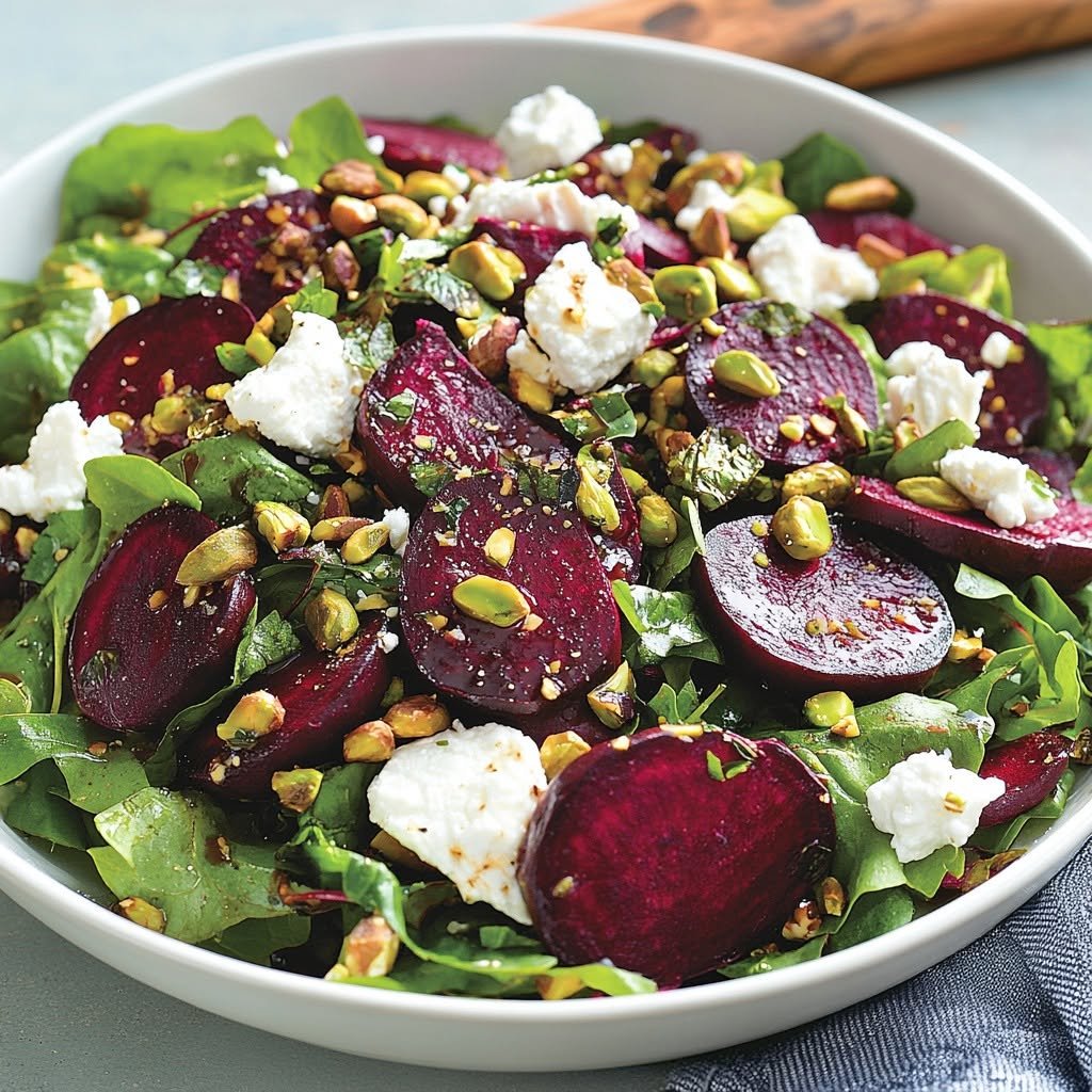 roasted-beet-salad-with-goat-cheese-and-pistachios