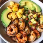 Shrimp & Rice Bowl with Pineapple Salsa: A Fresh and Flavorful Lunch Option