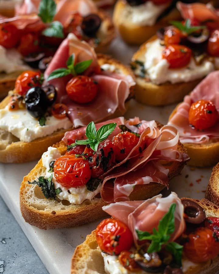 rustic-italian-bruschetta-with-prosciutto-and-burrata