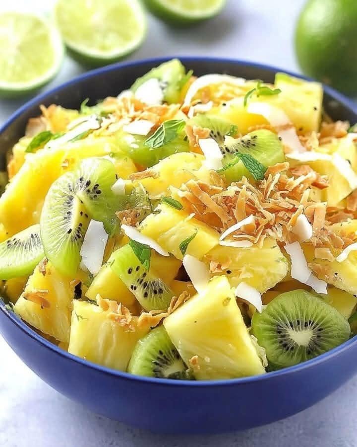 Pineapple Kiwi Salad