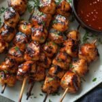 Firecracker Chicken Skewers