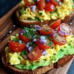 Avocado-Toast-with-Scrambled-Eggs-&-Veggies