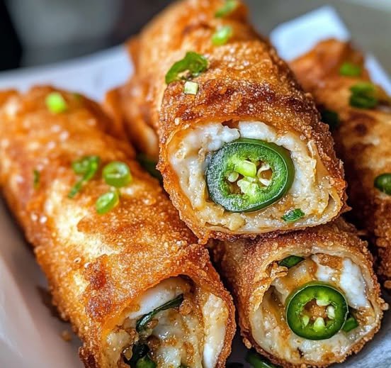 Jalapeño Popper Eggrolls