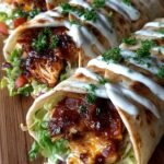 Easy and Delicious BBQ Chicken & Ranch Cheese Wraps
