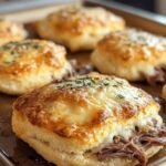 Baked French Dip Biscuits