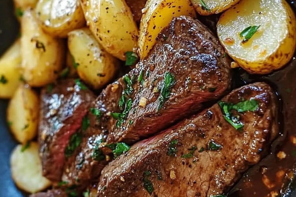 Steak with Potatoes