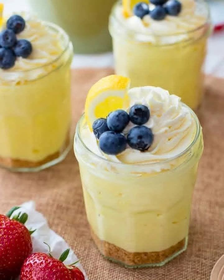 Lemon Cheesecake Mousse