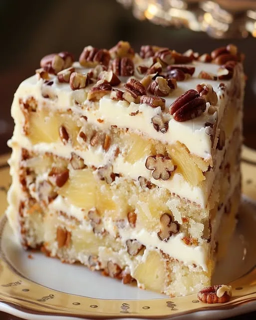 Hawaiian-Pineapple-Pecan-Cake