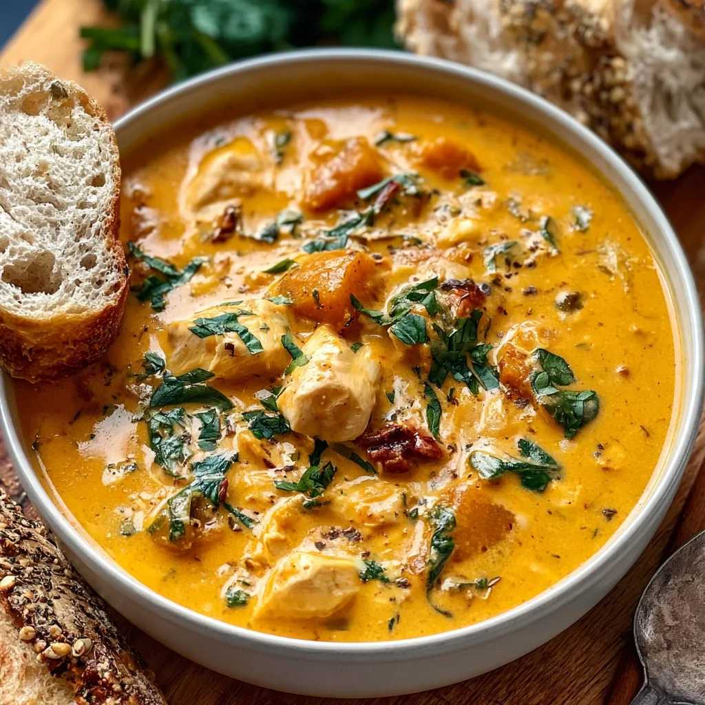 creamy-pumpkin-chicken-soup