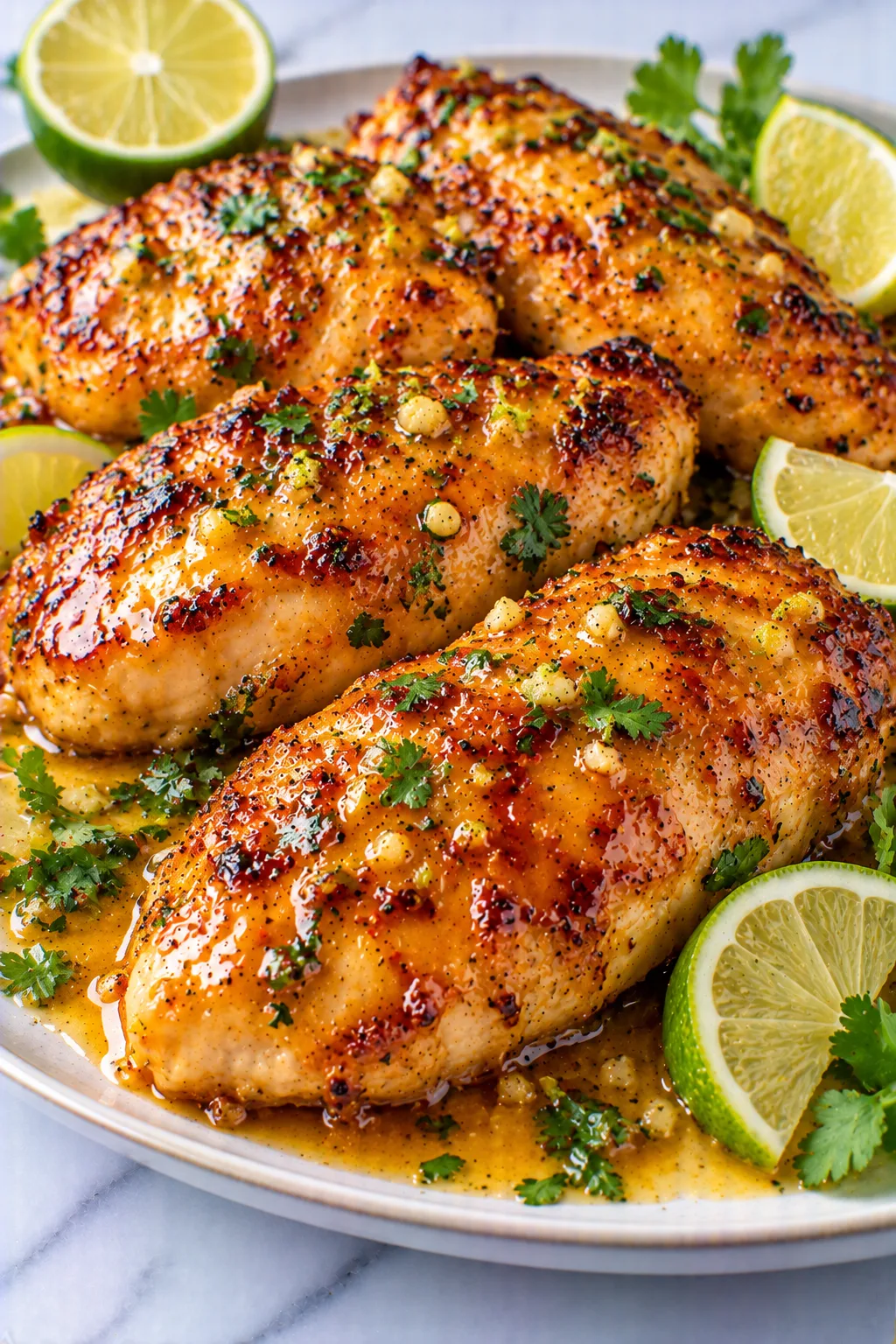 Tangy honey lime chicken